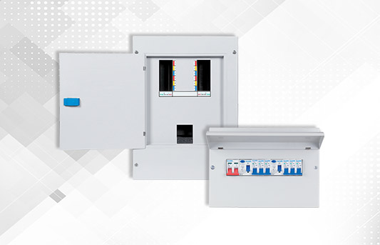 Metal distribution boards